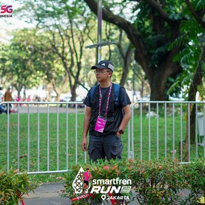 Race photo from SMARTFREN RUN 2026