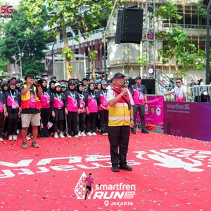 Race photo from SMARTFREN RUN 2026