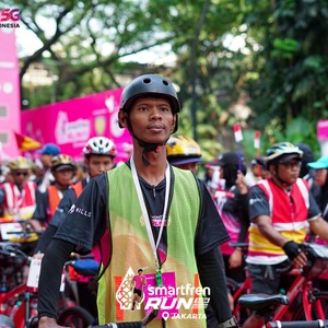 Race photo from SMARTFREN RUN 2026