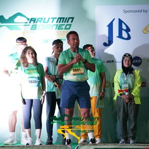 Race photo from ARUTMIN BORNEO RUN 2025