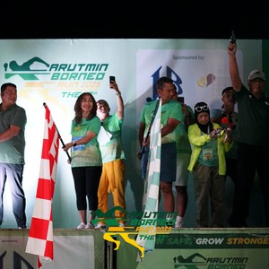Race photo from ARUTMIN BORNEO RUN 2025