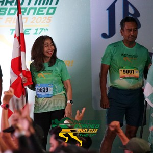 Race photo from ARUTMIN BORNEO RUN 2025