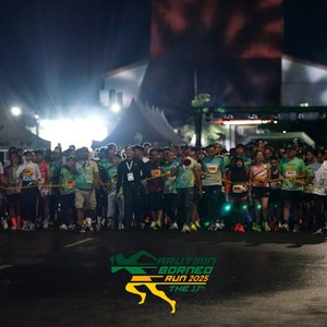 Race photo from ARUTMIN BORNEO RUN 2025