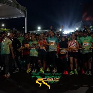 Race photo from ARUTMIN BORNEO RUN 2025