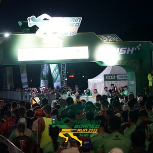 Race photo from ARUTMIN BORNEO RUN 2025