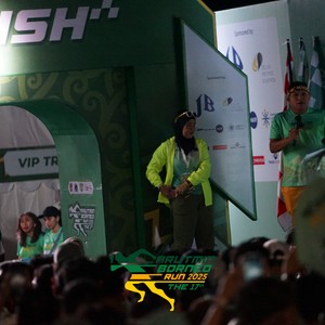 Race photo from ARUTMIN BORNEO RUN 2025