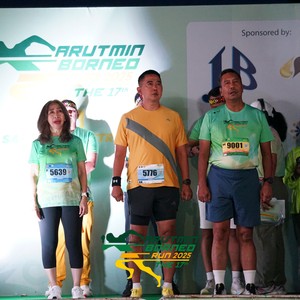 Race photo from ARUTMIN BORNEO RUN 2025