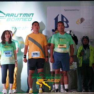 Race photo from ARUTMIN BORNEO RUN 2025