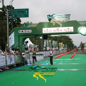 Race photo from ARUTMIN BORNEO RUN 2025