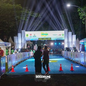 Race photo from BOGORUN 2026
