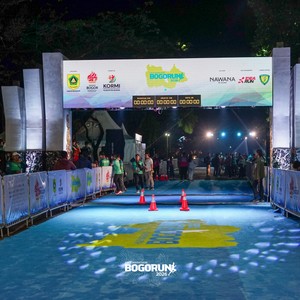 Race photo from BOGORUN 2026