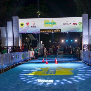 Race photo from BOGORUN 2026