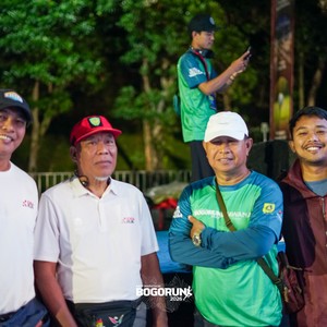 Race photo from BOGORUN 2026