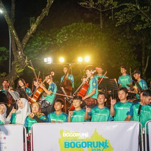 Race photo from BOGORUN 2026