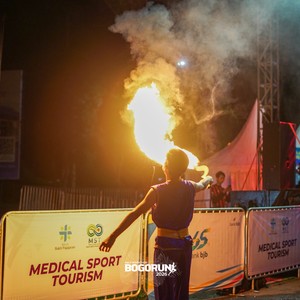 Race photo from BOGORUN 2026