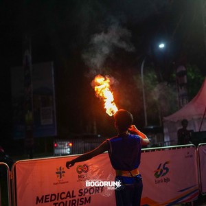Race photo from BOGORUN 2026