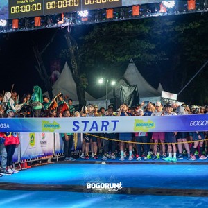 Race photo from BOGORUN 2026