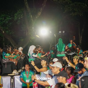 Race photo from BOGORUN 2026