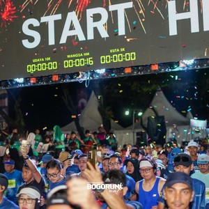 Race photo from BOGORUN 2026