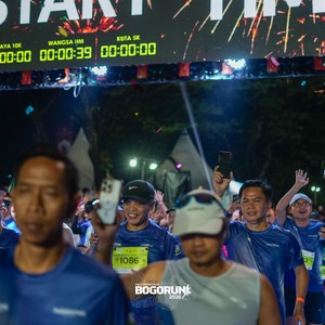 Race photo from BOGORUN 2026