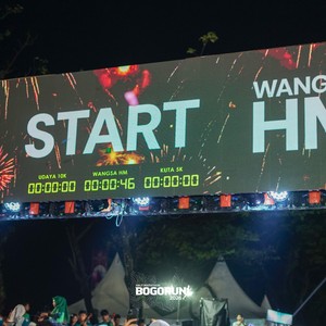 Race photo from BOGORUN 2026