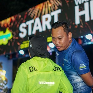 Race photo from BOGORUN 2026