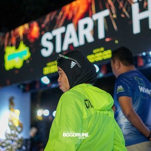 Race photo from BOGORUN 2026