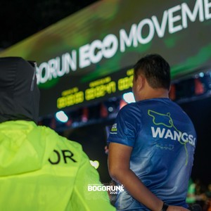Race photo from BOGORUN 2026