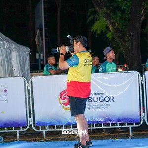 Race photo from BOGORUN 2026