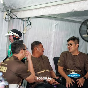 Race photo from BOGORUN 2026