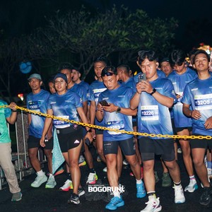Race photo from BOGORUN 2026