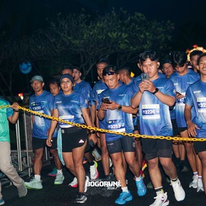 Race photo from BOGORUN 2026