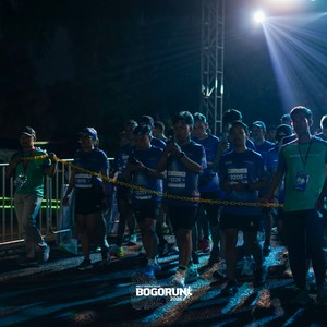 Race photo from BOGORUN 2026