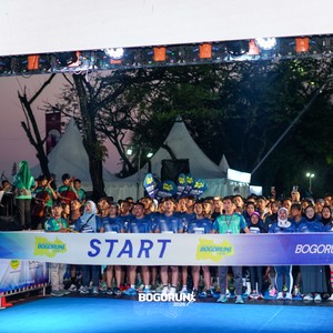 Race photo from BOGORUN 2026