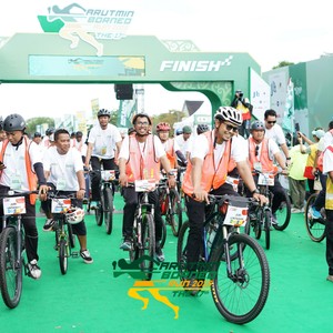 Race photo from ARUTMIN BORNEO RUN 2025