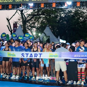 Race photo from BOGORUN 2026