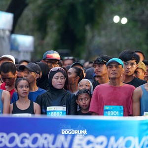 Race photo from BOGORUN 2026