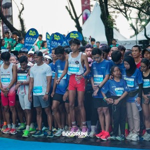 Race photo from BOGORUN 2026