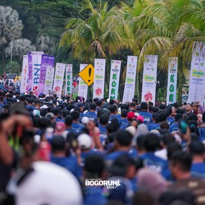 Race photo from BOGORUN 2026