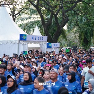 Race photo from BOGORUN 2026