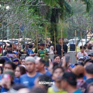 Race photo from BOGORUN 2026