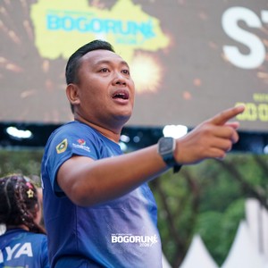 Race photo from BOGORUN 2026
