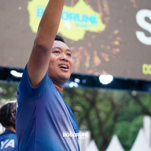 Race photo from BOGORUN 2026