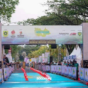 Race photo from BOGORUN 2026