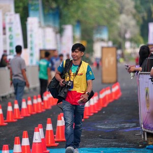 Race photo from BOGORUN 2026