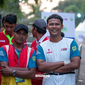 Race photo from BOGORUN 2026