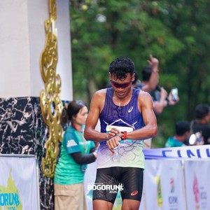 Race photo from BOGORUN 2026