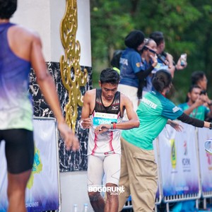 Race photo from BOGORUN 2026