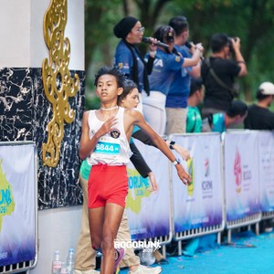 Race photo from BOGORUN 2026