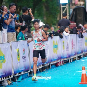Race photo from BOGORUN 2026